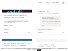 Tablet Screenshot of dariosalvelli.com